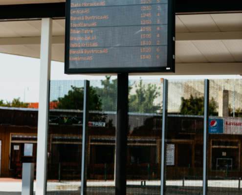 Autobusová stanica v Nitre
